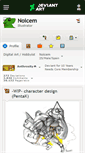 Mobile Screenshot of noicem.deviantart.com