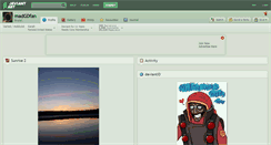 Desktop Screenshot of madgdfan.deviantart.com