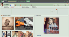 Desktop Screenshot of ironaries.deviantart.com