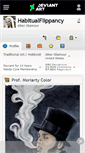 Mobile Screenshot of habitualflippancy.deviantart.com
