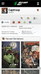 Mobile Screenshot of captroop.deviantart.com