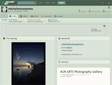Tablet Screenshot of mitchellnelsonphotos.deviantart.com