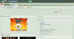 Desktop Screenshot of jesidesign.deviantart.com
