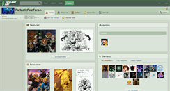 Desktop Screenshot of fantasticfourfans.deviantart.com