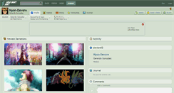Desktop Screenshot of nyon-devore.deviantart.com