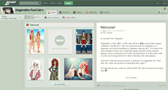 Desktop Screenshot of meganekko-fanclub.deviantart.com