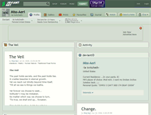 Tablet Screenshot of miss-aeri.deviantart.com