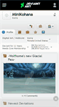 Mobile Screenshot of minikohana.deviantart.com