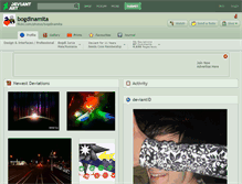 Tablet Screenshot of bogdinamita.deviantart.com