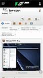 Mobile Screenshot of fox-conn.deviantart.com