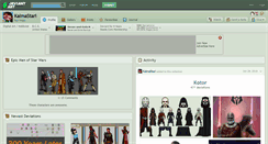 Desktop Screenshot of kalmastari.deviantart.com