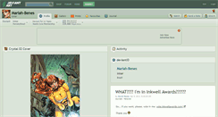 Desktop Screenshot of mariah-benes.deviantart.com