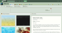 Desktop Screenshot of jrmb-stock.deviantart.com
