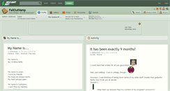 Desktop Screenshot of falloutvamp.deviantart.com