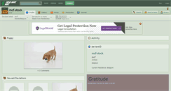 Desktop Screenshot of mcf-stock.deviantart.com