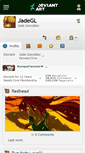 Mobile Screenshot of jadegl.deviantart.com