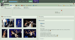 Desktop Screenshot of mimouss.deviantart.com