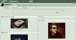 Desktop Screenshot of knufflpuffl.deviantart.com