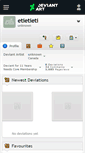 Mobile Screenshot of etietieti.deviantart.com
