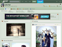 Tablet Screenshot of aniki-fair.deviantart.com