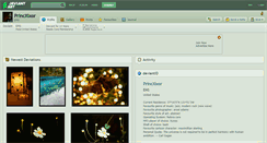 Desktop Screenshot of princxixor.deviantart.com