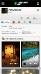 Mobile Screenshot of princxixor.deviantart.com