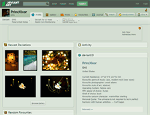 Tablet Screenshot of princxixor.deviantart.com