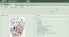 Desktop Screenshot of justvegan.deviantart.com