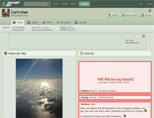Tablet Screenshot of curri-chan.deviantart.com