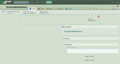 Desktop Screenshot of myxsuicidalxromance.deviantart.com