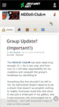 Mobile Screenshot of mddoll-club.deviantart.com