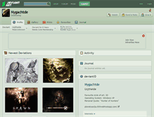 Tablet Screenshot of nygachtde.deviantart.com