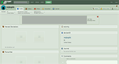 Desktop Screenshot of nojoyplz.deviantart.com