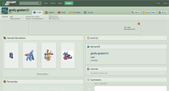 Desktop Screenshot of goofy-goober21.deviantart.com