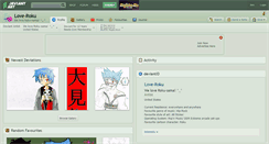 Desktop Screenshot of love-roku.deviantart.com
