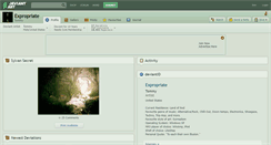 Desktop Screenshot of expropriate.deviantart.com