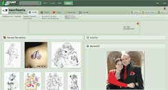 Desktop Screenshot of kauniitaunia.deviantart.com