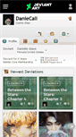 Mobile Screenshot of daniecali.deviantart.com