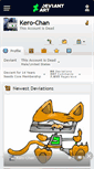 Mobile Screenshot of kero-chan.deviantart.com