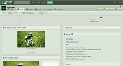 Desktop Screenshot of icyfrodo.deviantart.com