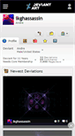 Mobile Screenshot of ikghassassin.deviantart.com