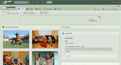 Desktop Screenshot of jessbrady.deviantart.com