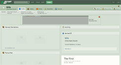 Desktop Screenshot of kiria.deviantart.com
