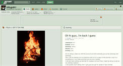 Desktop Screenshot of kittygoth1.deviantart.com