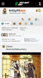 Mobile Screenshot of knilzy95.deviantart.com