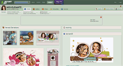 Desktop Screenshot of miss-elegante.deviantart.com