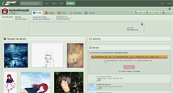 Desktop Screenshot of kyokohinazuki.deviantart.com