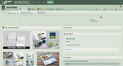 Desktop Screenshot of demorfoza.deviantart.com