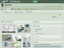 Tablet Screenshot of demorfoza.deviantart.com