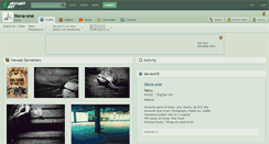 Desktop Screenshot of nova-one.deviantart.com